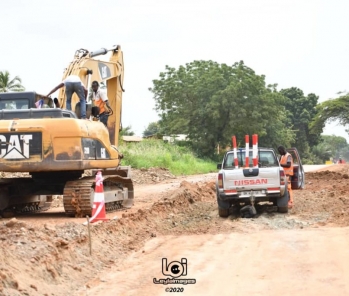 Lower Manya: Maintainance on Kpong Water works- Akosombo road begin